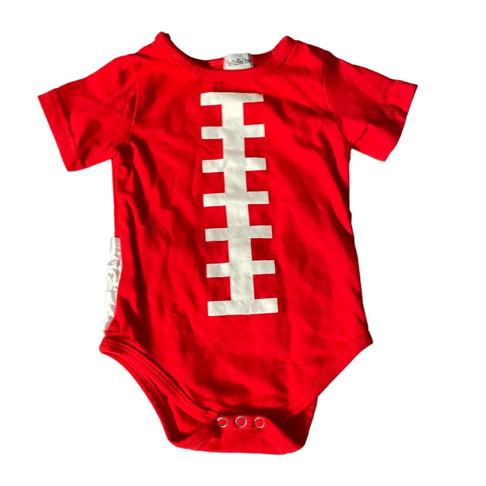 Ruffled Bum Football Onesie